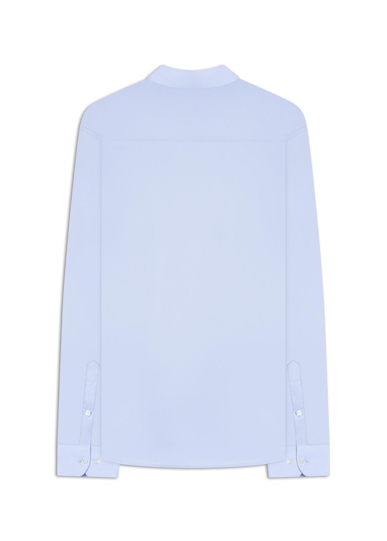 Camisa Tricoline Slim New Irish  Azul Pervante