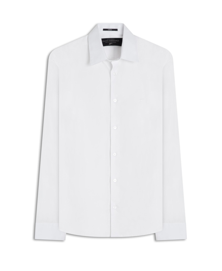 Camisa Tricoline Slim New Irish Branco