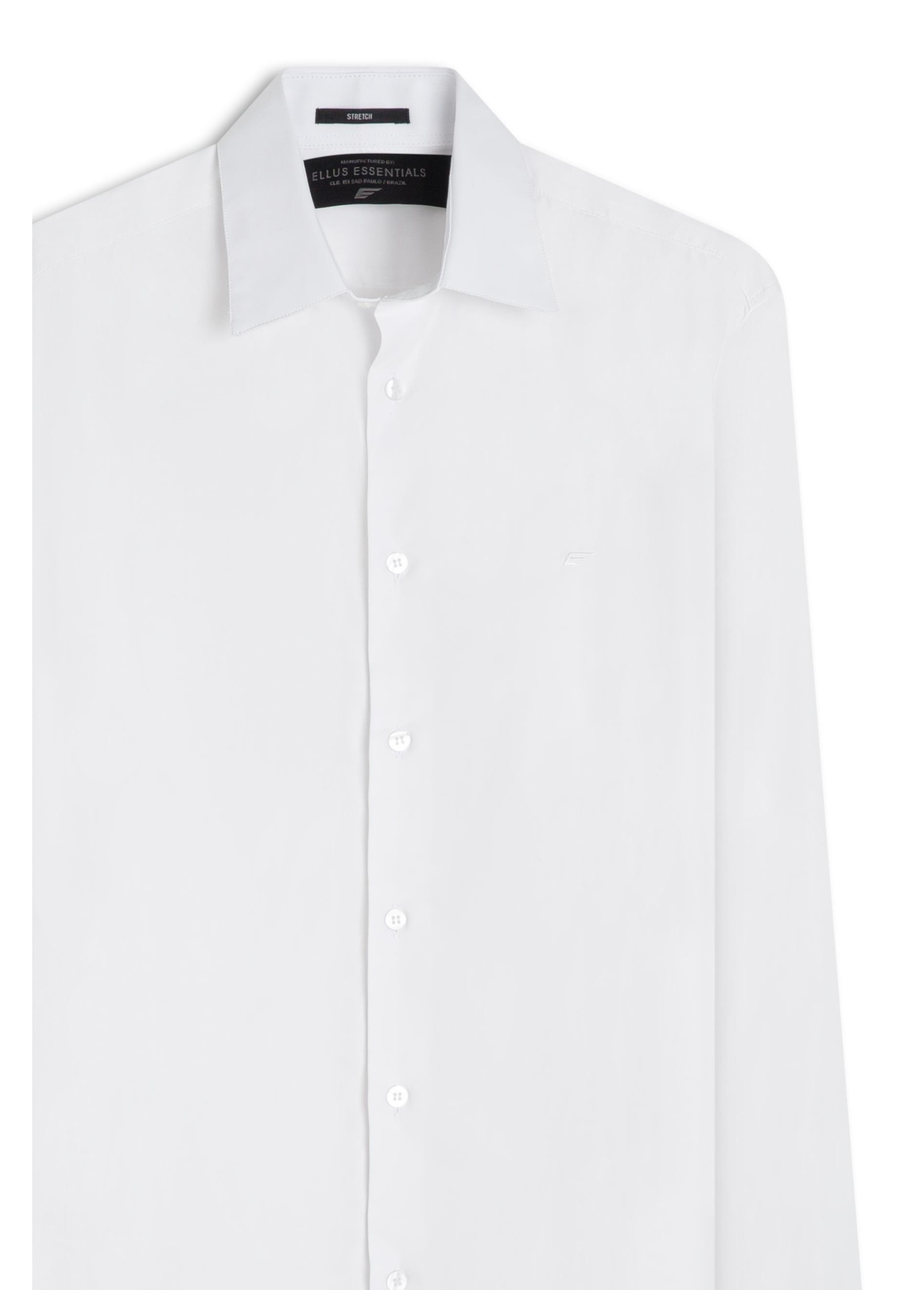Camisa Tricoline Slim New Irish Branco