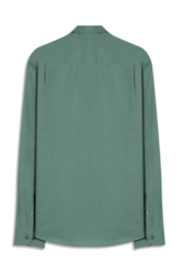 Camisa Tricoline Slim New Irish Verde Army