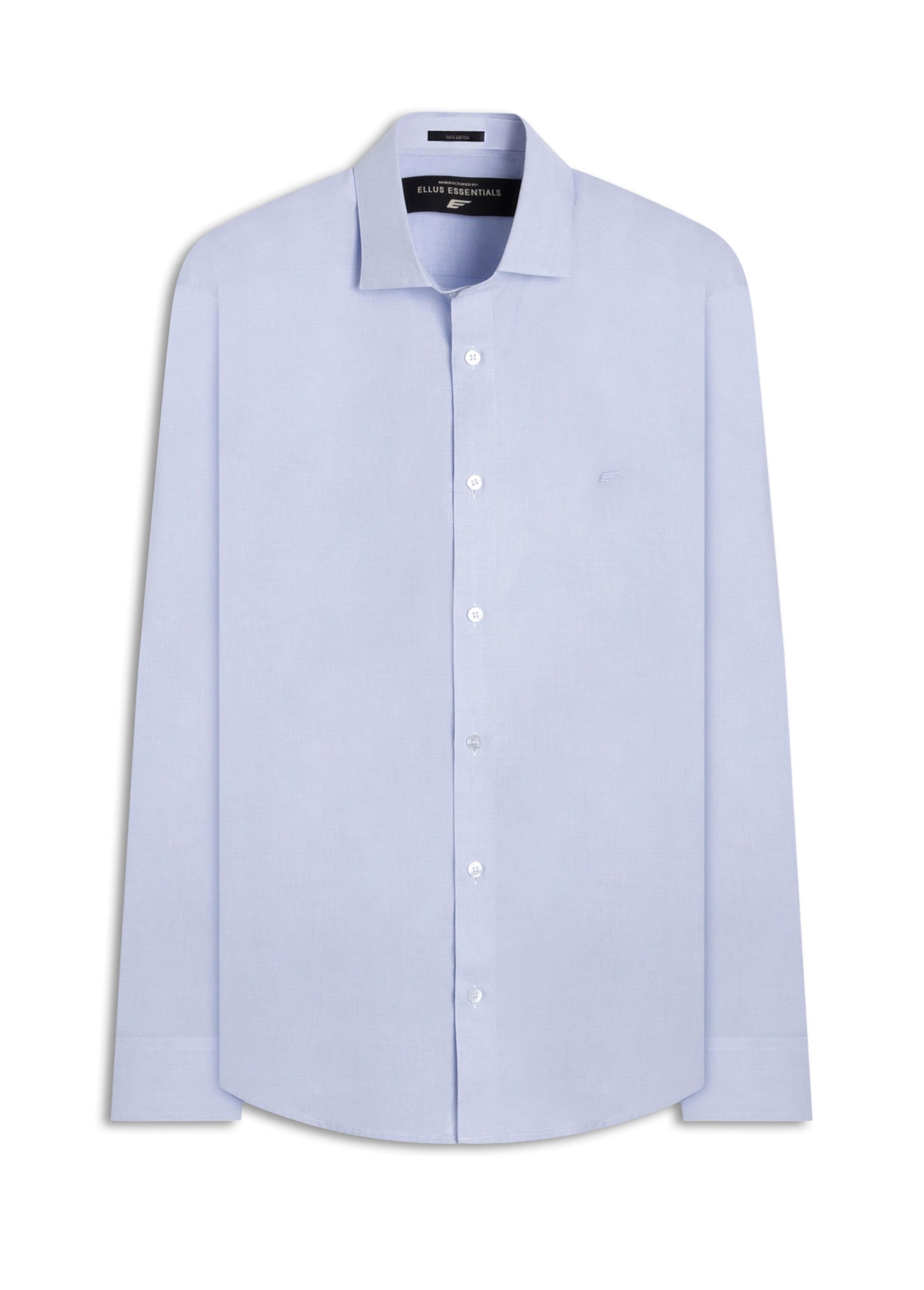 Camisa Tricoline Slim New Italian Azul Claro