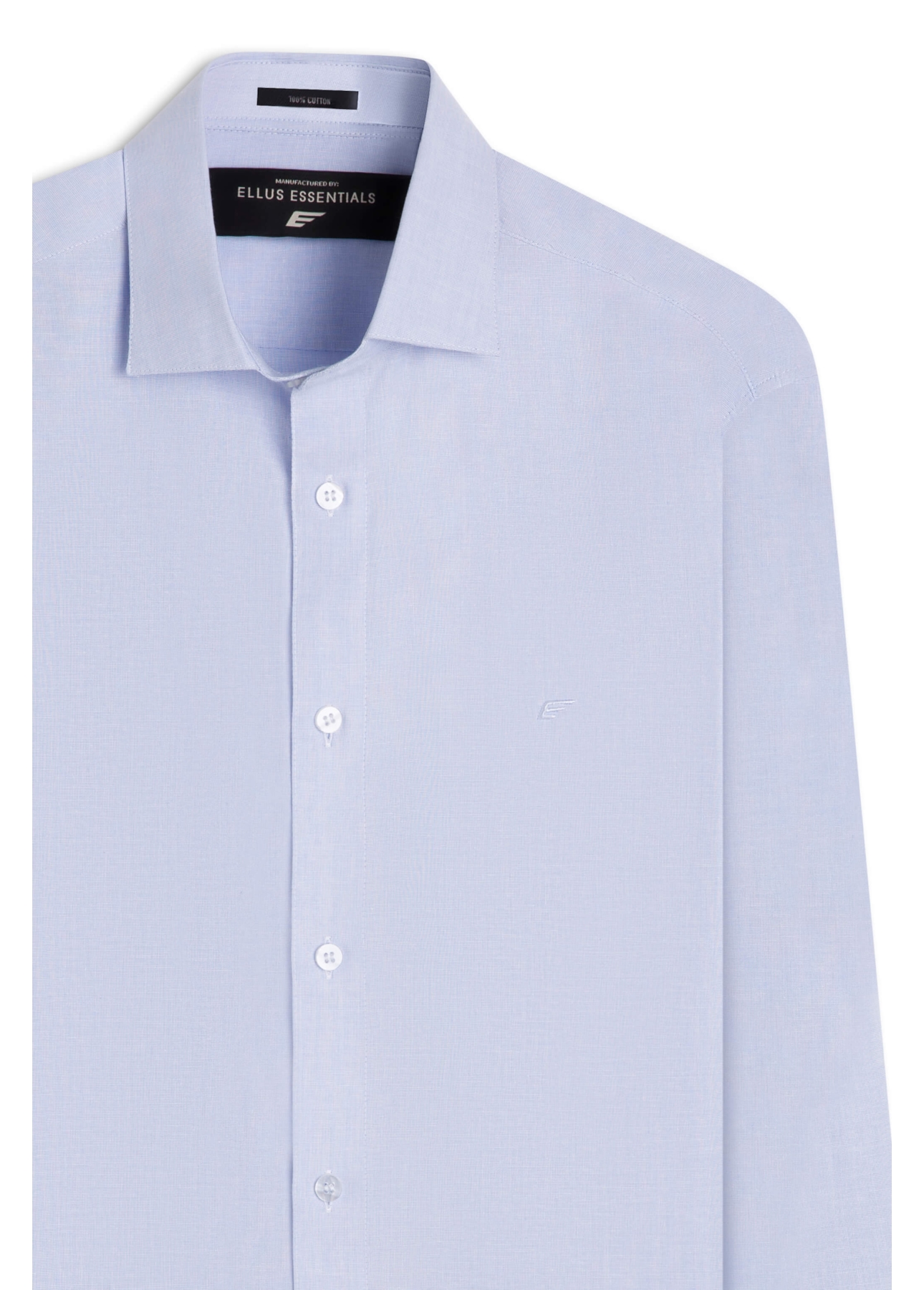 Camisa Tricoline Slim New Italian Azul Claro