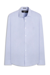 Camisa Tricoline Slim New Italian Azul Claro