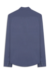 Camisa Tricoline Slim New Italian Marinho