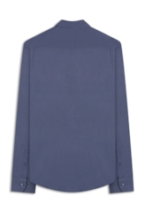 Camisa Tricoline Slim New Italian Marinho