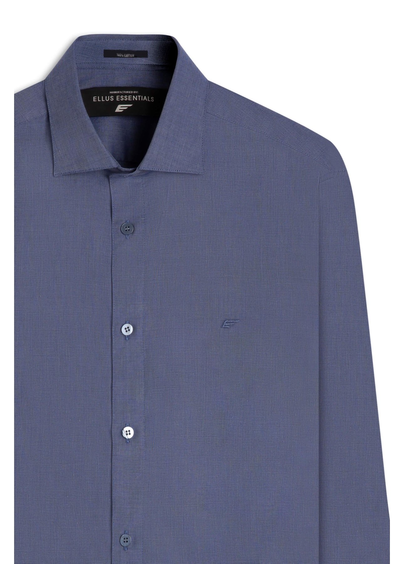 Camisa Tricoline Slim New Italian Marinho