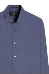 Camisa Tricoline Slim New Italian Marinho