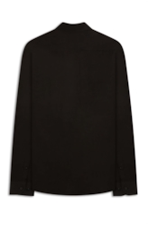 Camisa Tricoline Slim West Preto