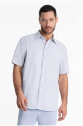 Camisa Tricoline Space Overshirt Marinho