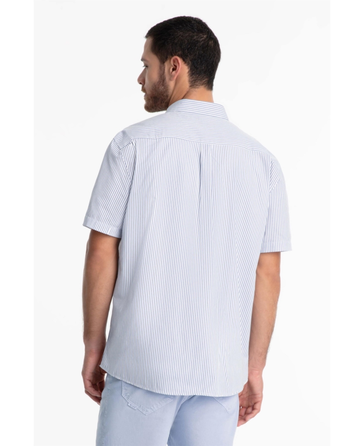 Camisa Tricoline Space Overshirt Marinho