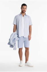 Camisa Tricoline Space Overshirt Marinho