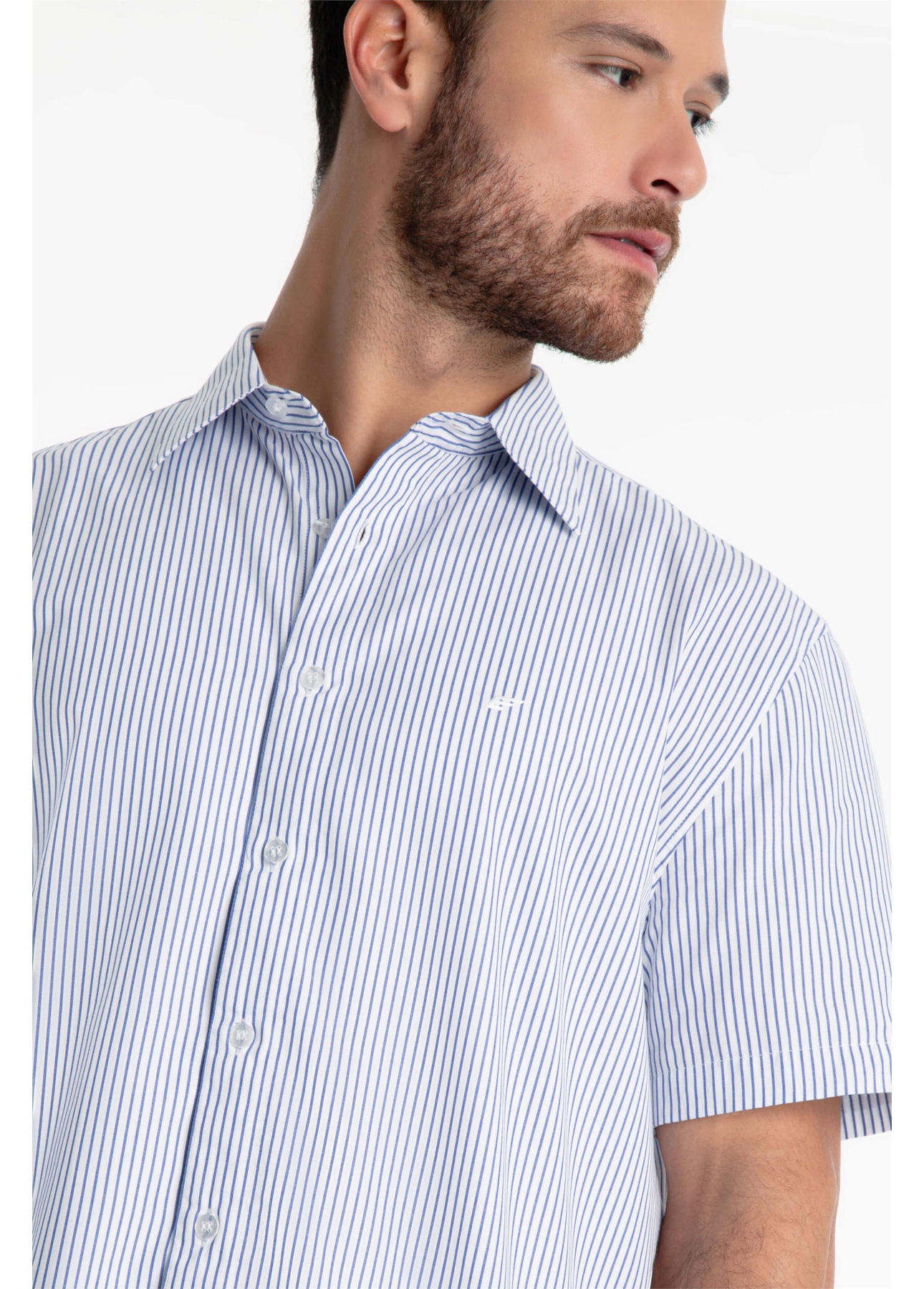Camisa Tricoline Space Overshirt Marinho