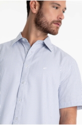 Camisa Tricoline Space Overshirt Marinho