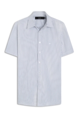 Camisa Tricoline Space Overshirt Marinho