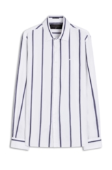 Camisa Tricoline Space Slim Itallian Marinho