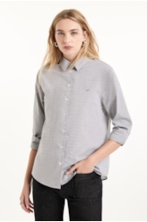 Camisa Tricoline Warsaw Relaxed Preto