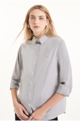 Camisa Tricoline Warsaw Relaxed Preto