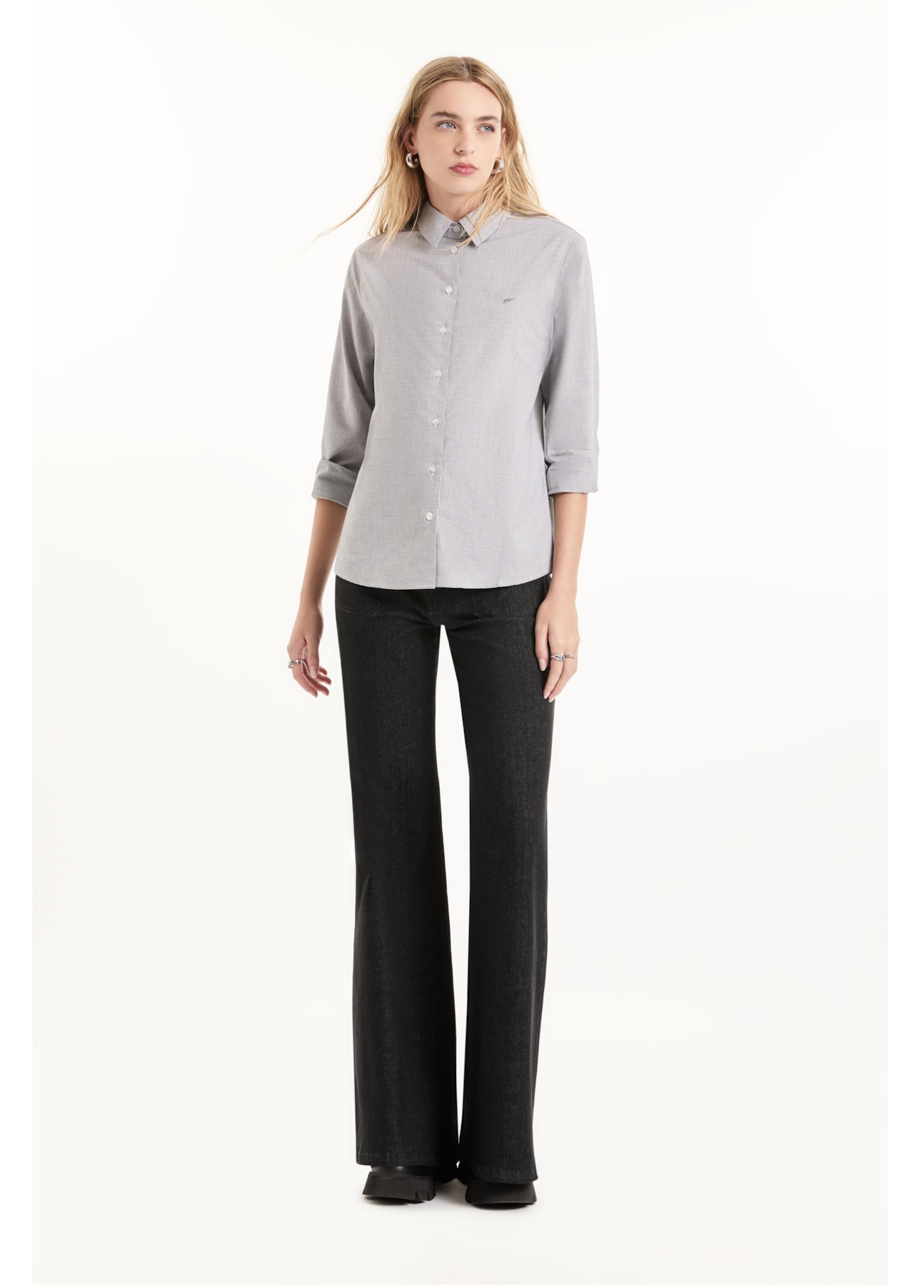 Camisa Tricoline Warsaw Relaxed Preto