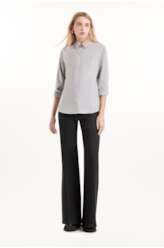 Camisa Tricoline Warsaw Relaxed Preto