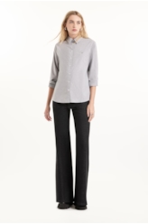 Camisa Tricoline Warsaw Relaxed Preto