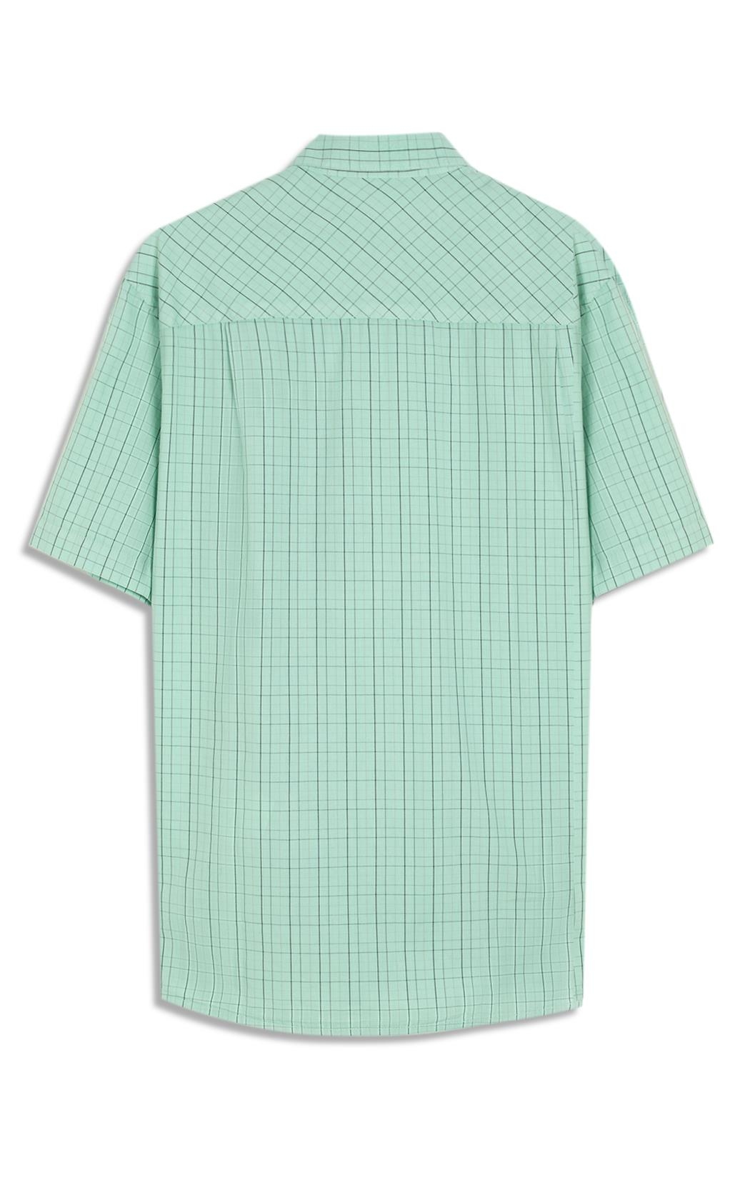Camisa Tricoline Xadrez Surf New Italian Verde Maca