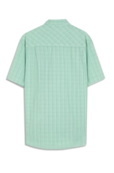 Camisa Tricoline Xadrez Surf New Italian Verde Maca