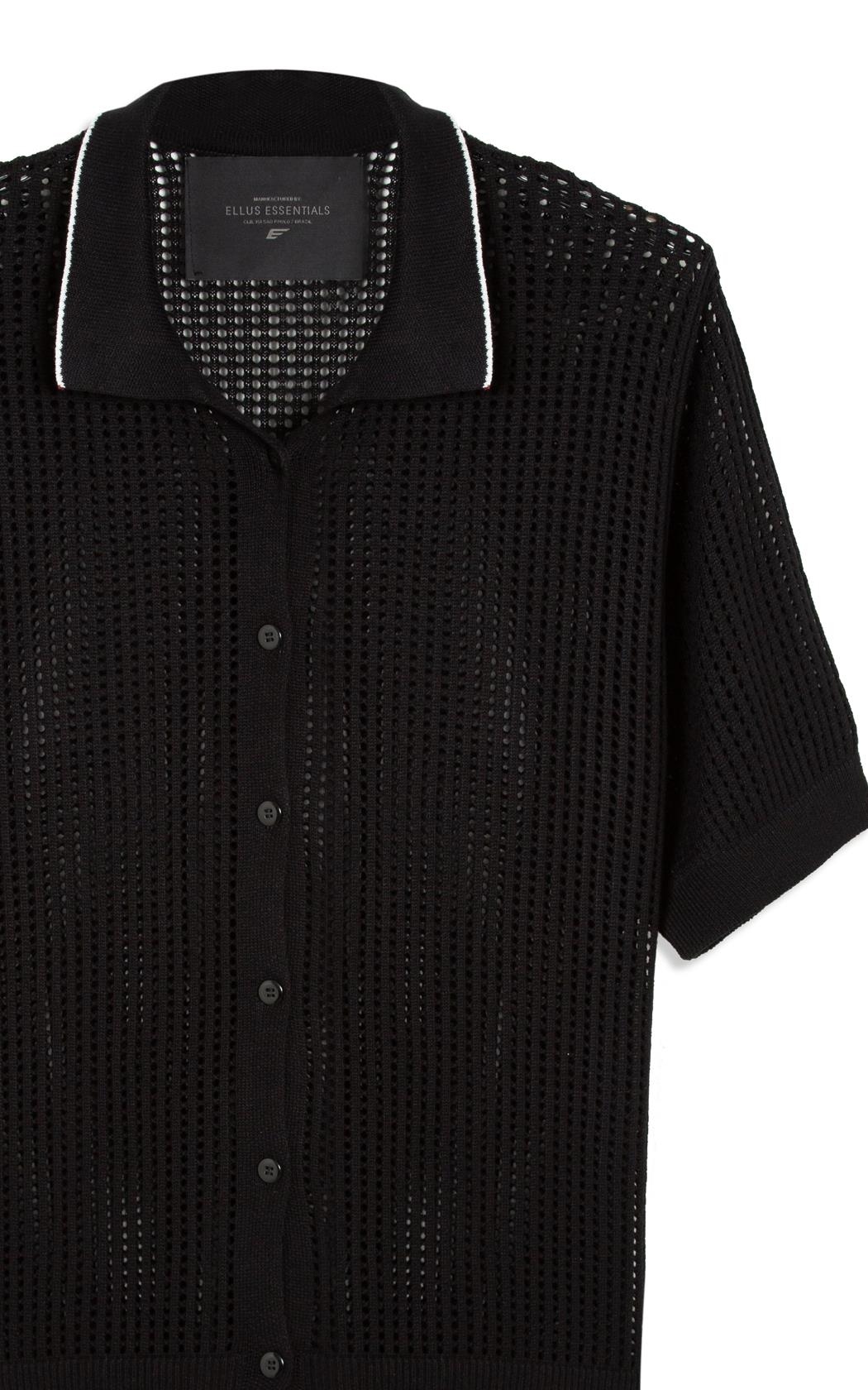 黒 3 wewill tricot polo shirt 黒 3 wewill tricot polo shirt 黒 3 wewill tricot polo shirt