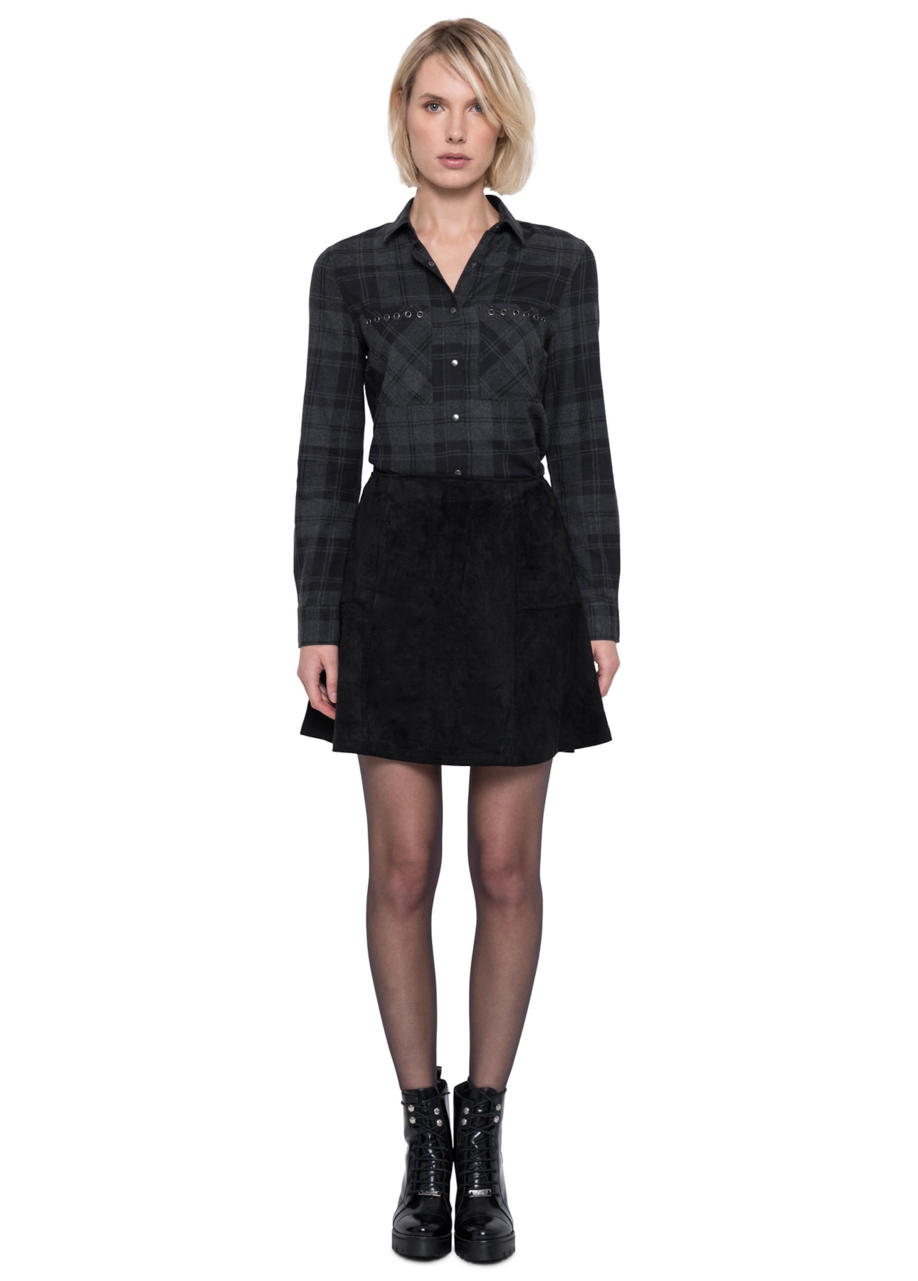 Camisa Vili Wool Touch Preto