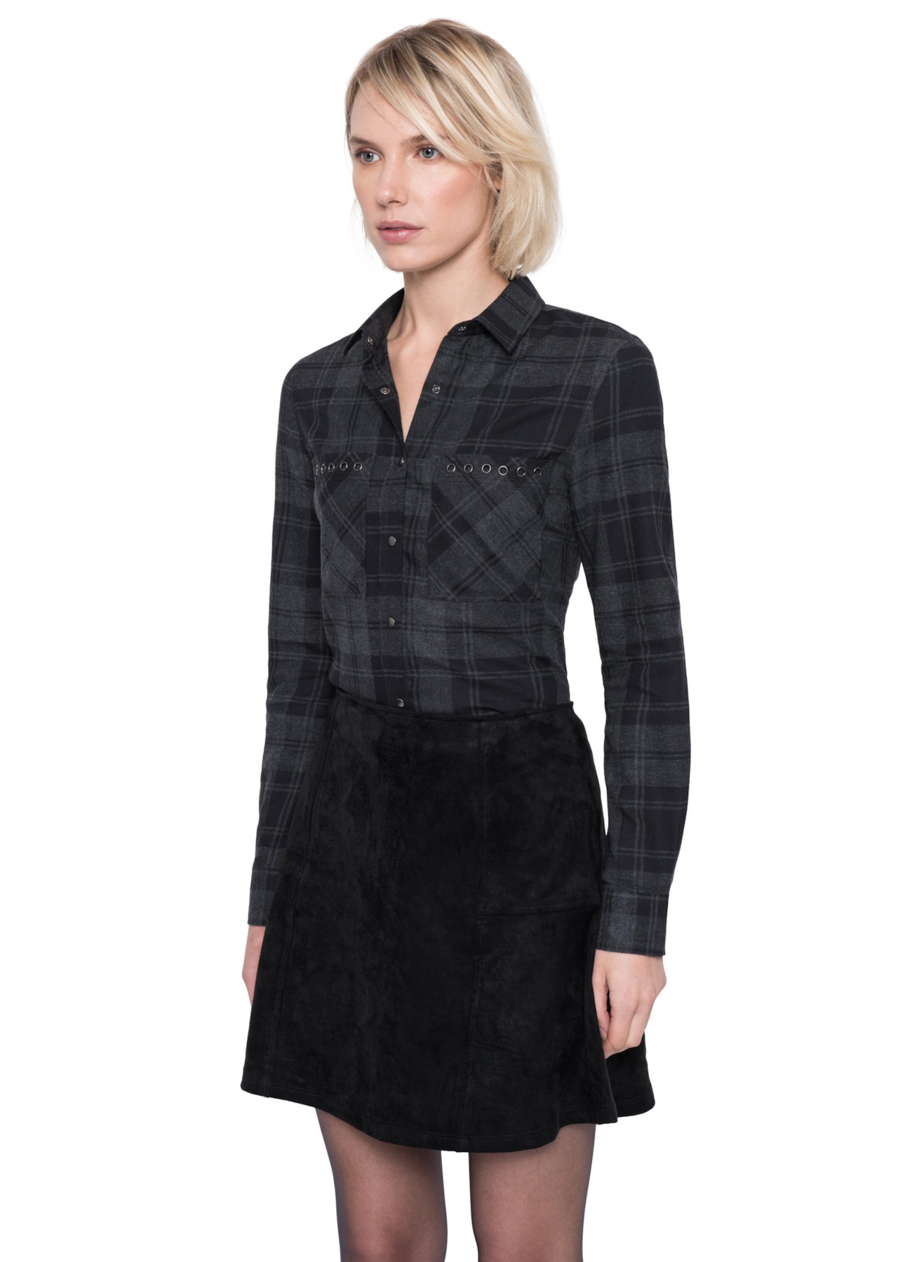 Camisa Vili Wool Touch Preto