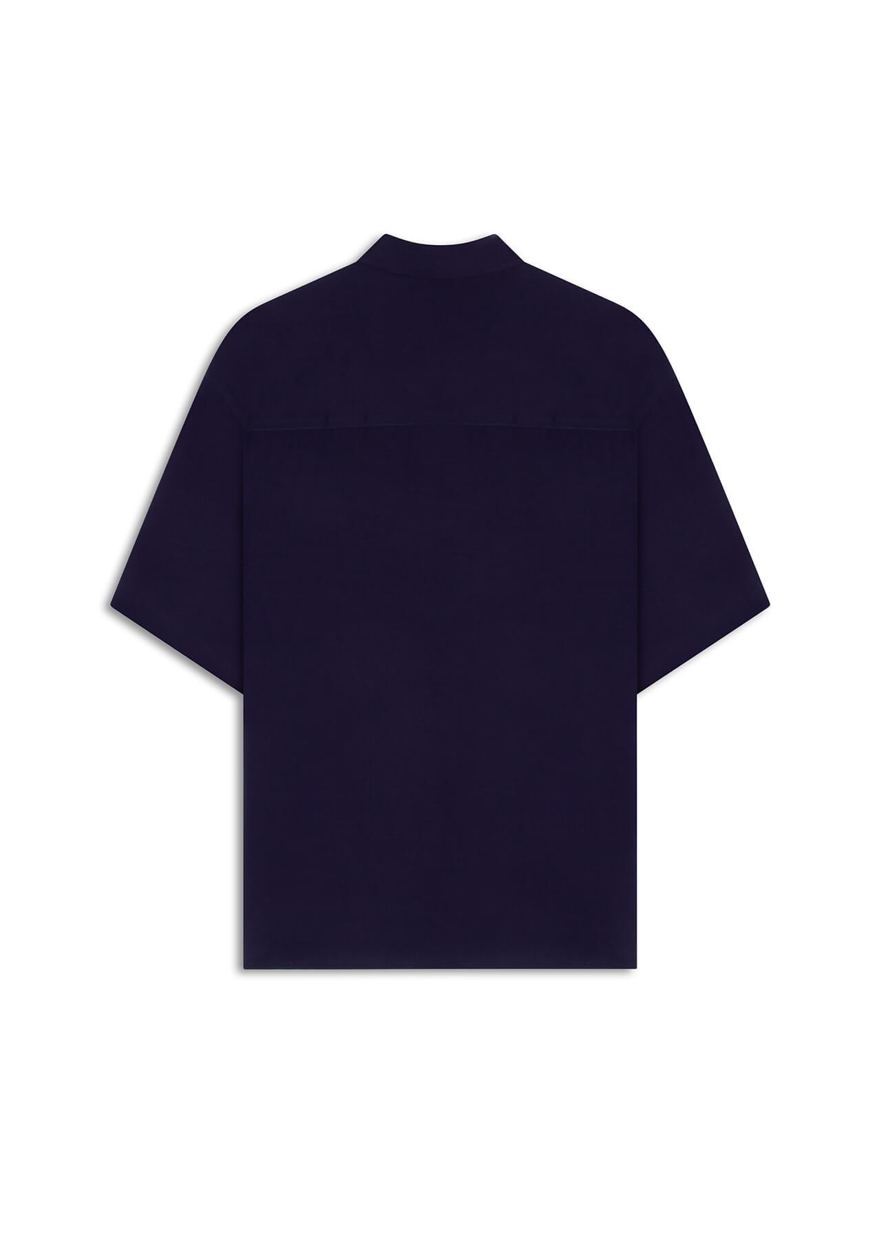 Camisa Vintage Xangai Fusioned Dark Navy
