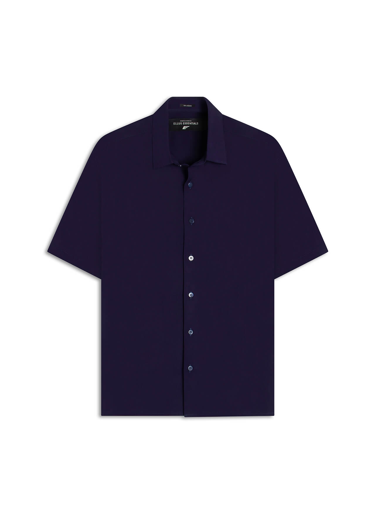 Camisa Vintage Xangai Fusioned Dark Navy