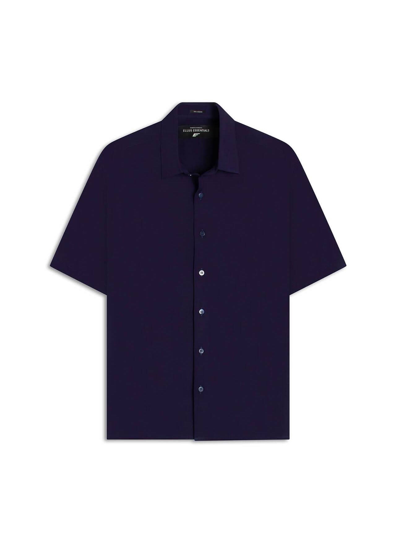 Camisa Vintage Xangai Fusioned Dark Navy