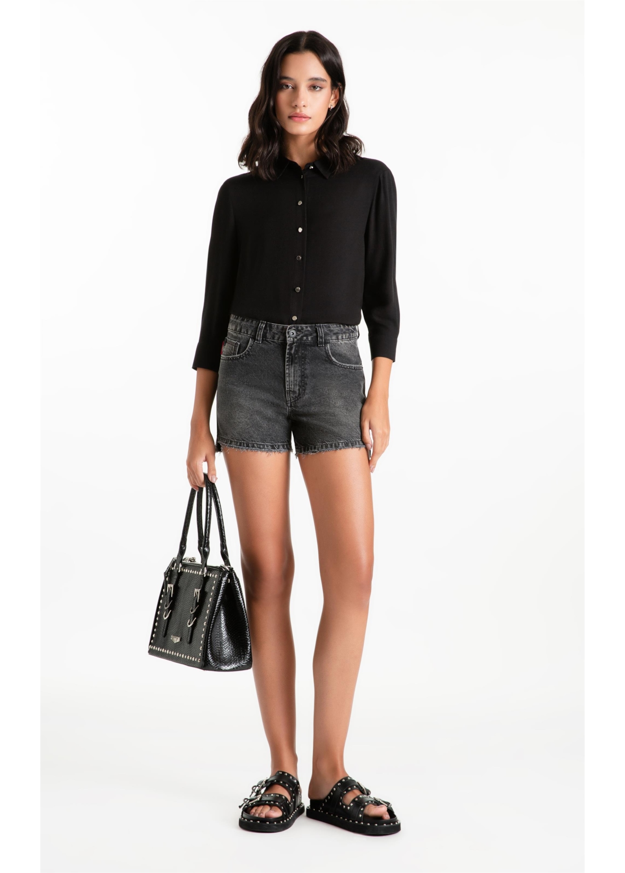 Camisa Visco Affinity Classic Preto
