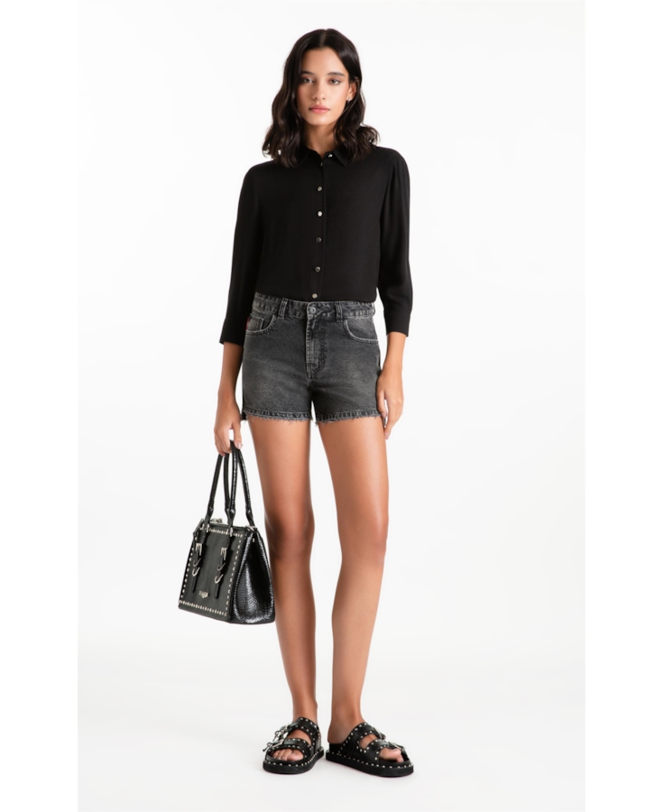 Camisa Visco Affinity Classic Preto