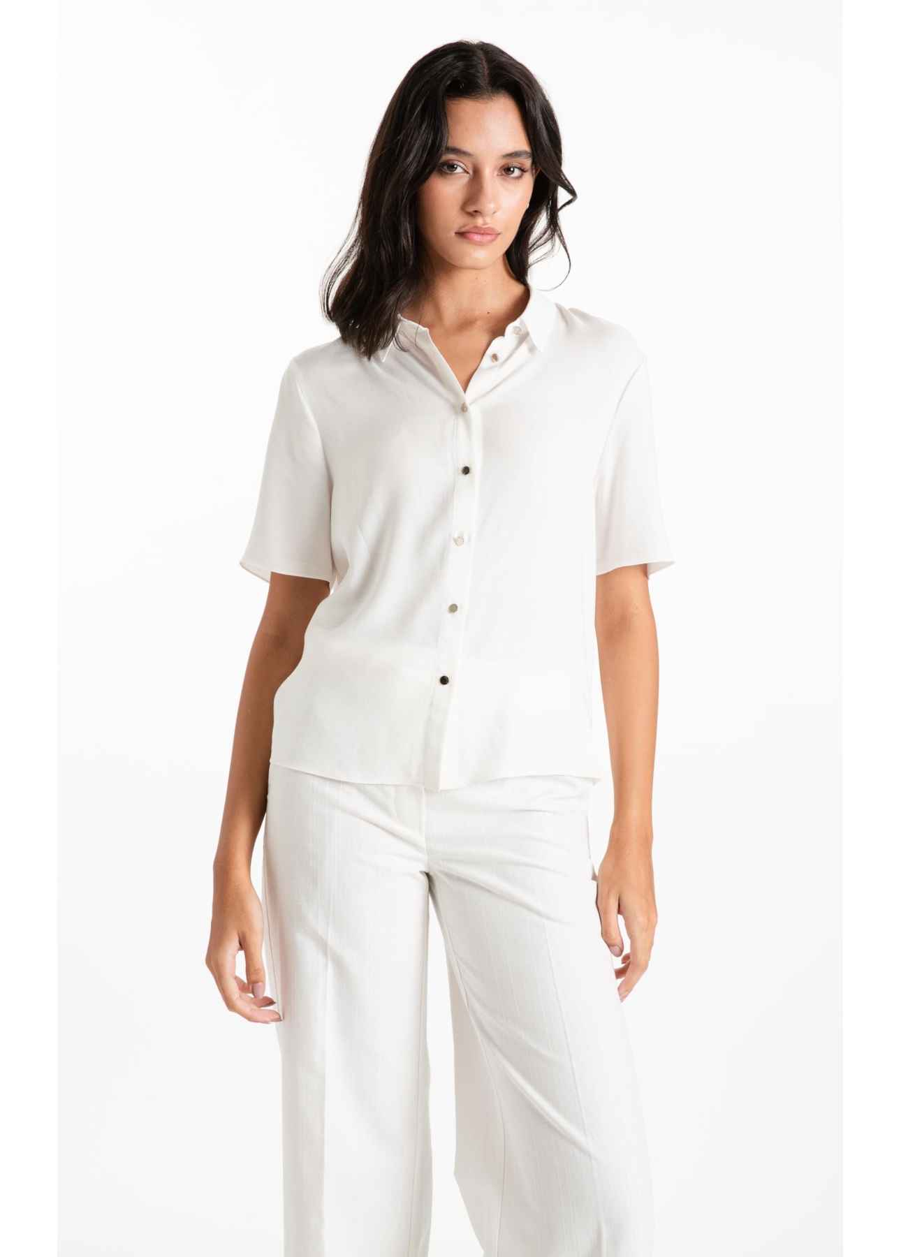 Camisa Visco Affinity Petit Off White
