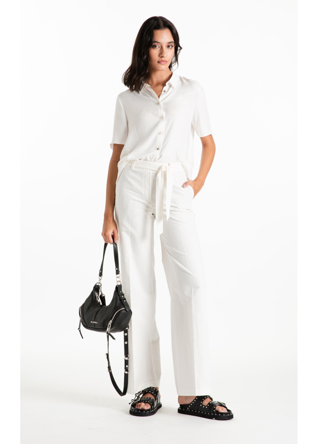 Camisa Visco Affinity Petit Off White