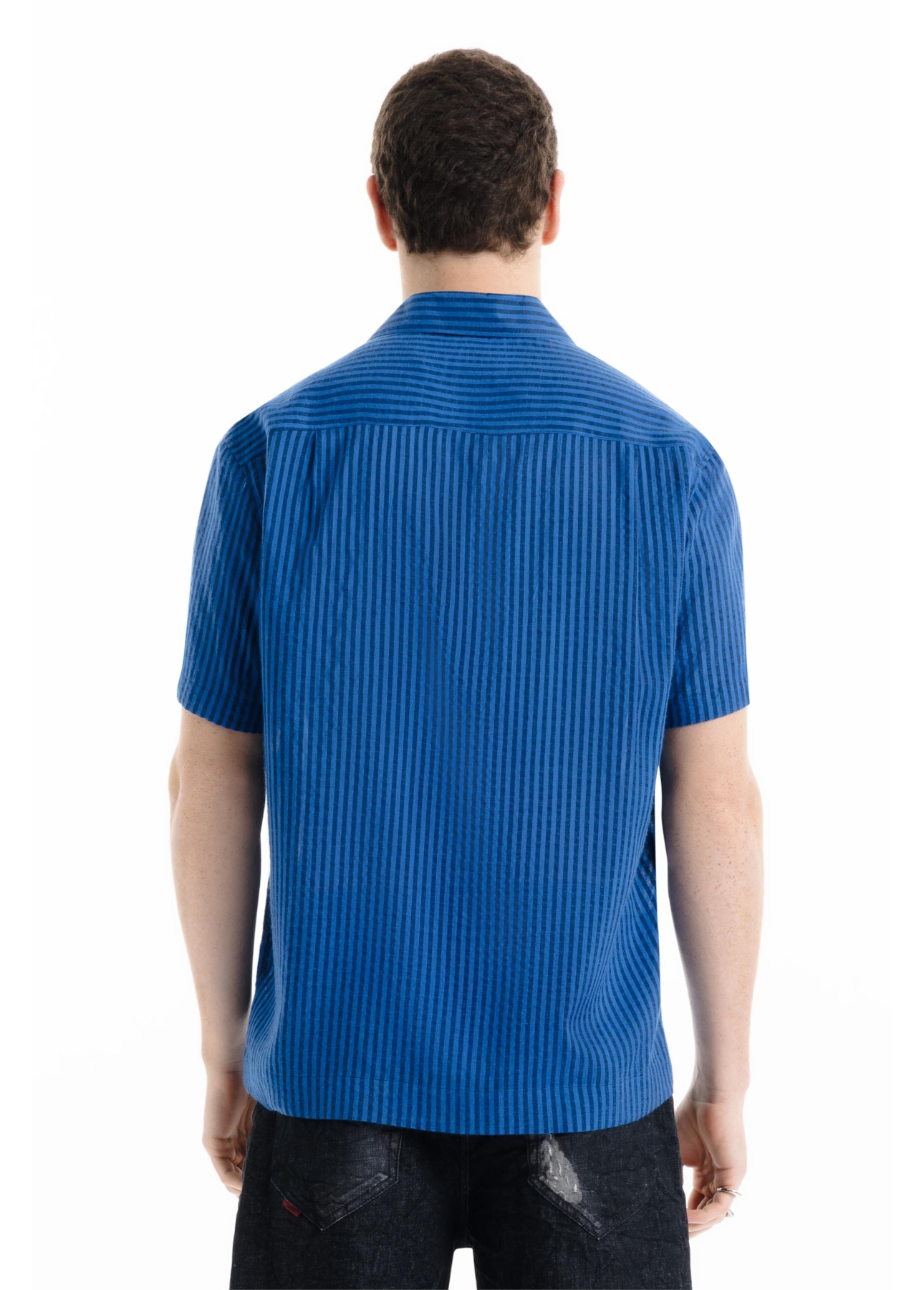 Camisa Visco Blend American Azul Bic