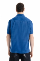 Camisa Visco Blend American Azul Bic