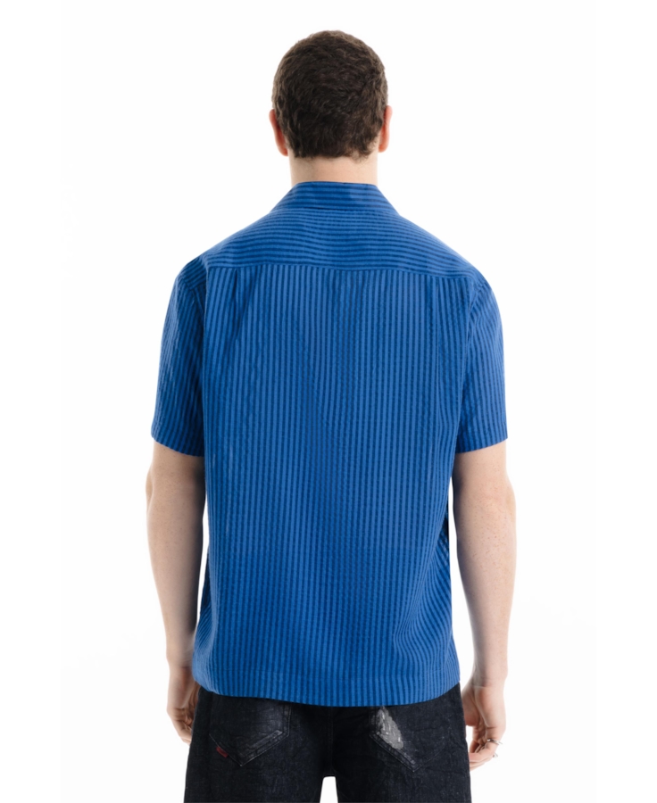 Camisa Visco Blend American Azul Bic