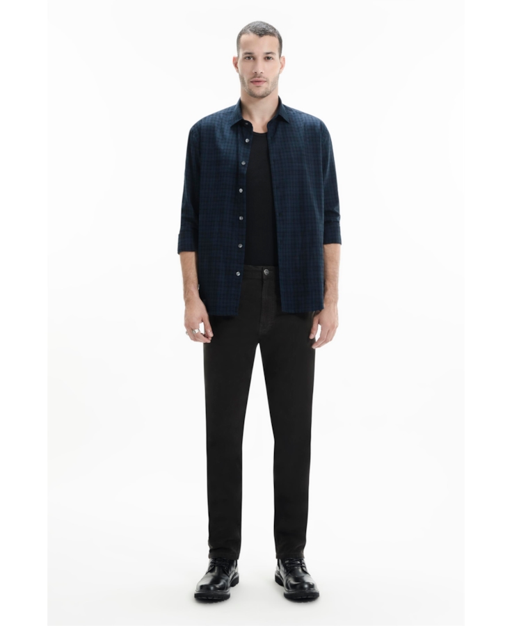 Camisa Visco Blend Classic New Italian Marinho
