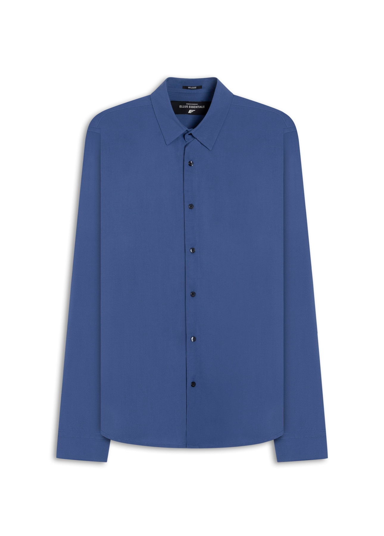 Camisa Visco Classic Xangai Fusioned Azul Jeans