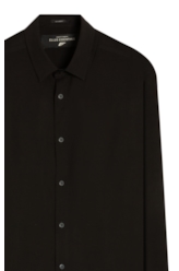 Camisa Visco Classic Xangai Fusioned Preto