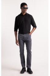 Camisa Visco Classic Xangai Fusioned Preto