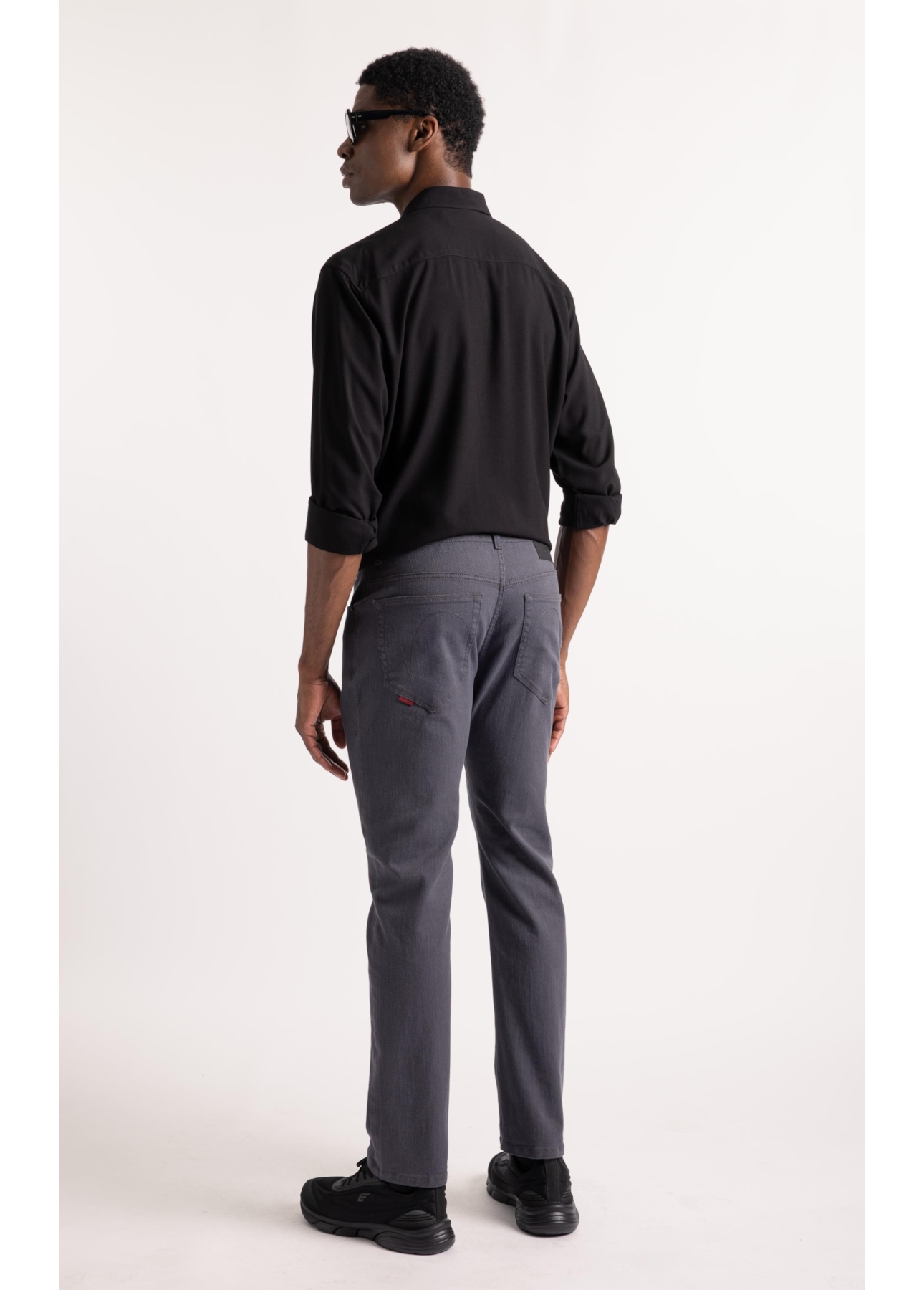 Camisa Visco Classic Xangai Fusioned Preto