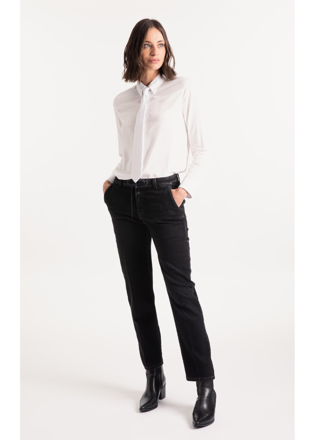 Camisa Visco Classic Xangai Off White