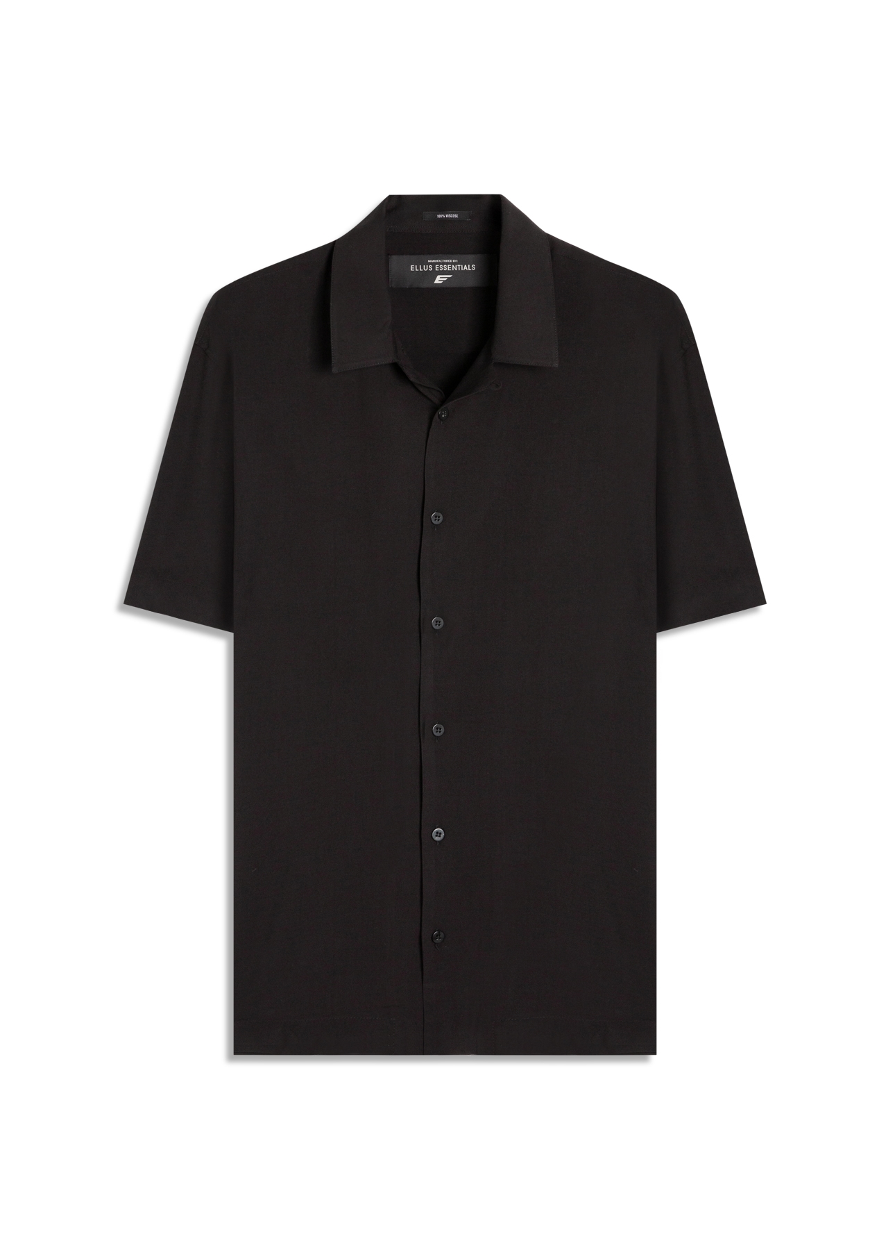 Camisa Visco Essence Hawai Preto