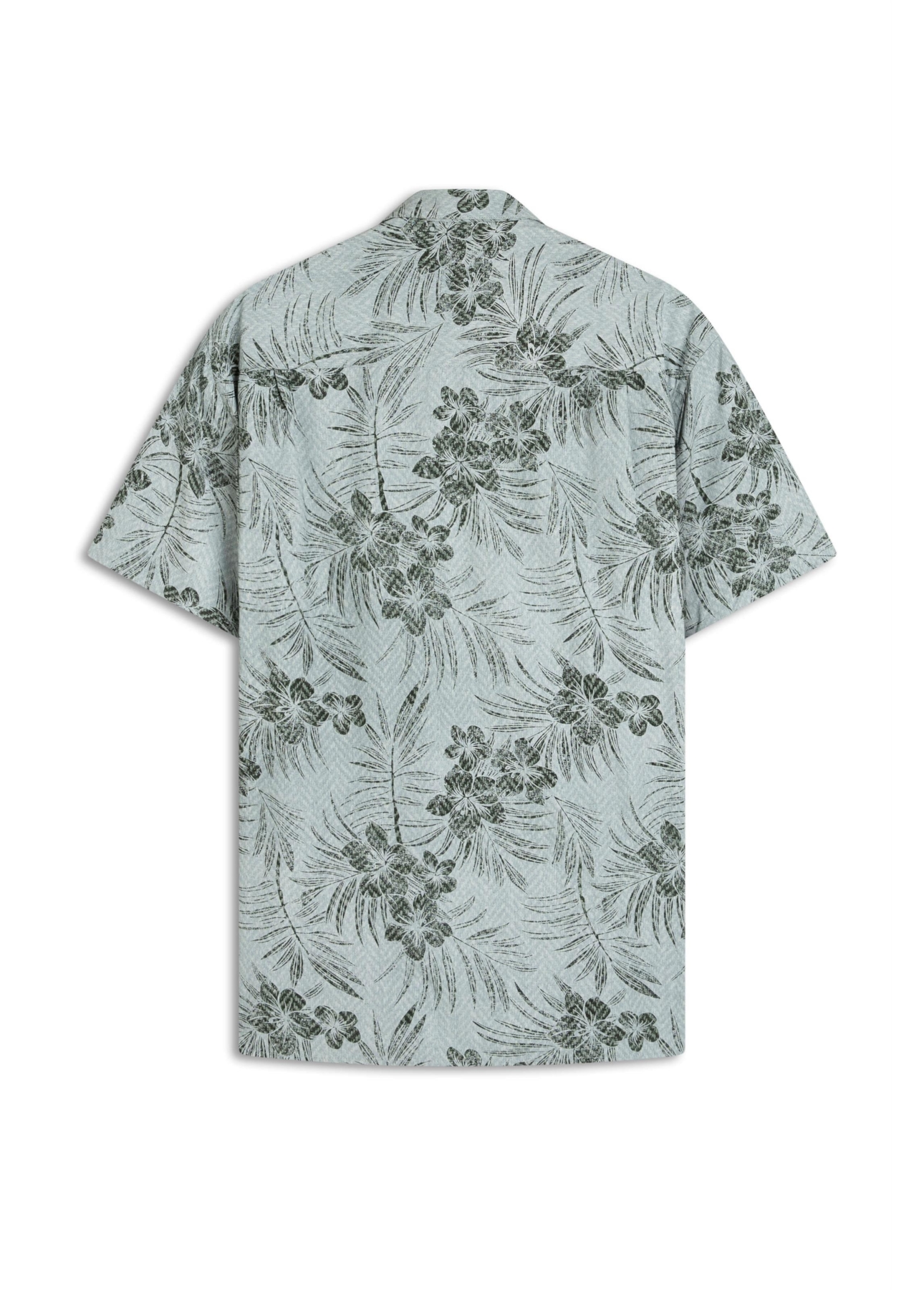 Camisa Visco Garden Surf New Italian Mc Cinza