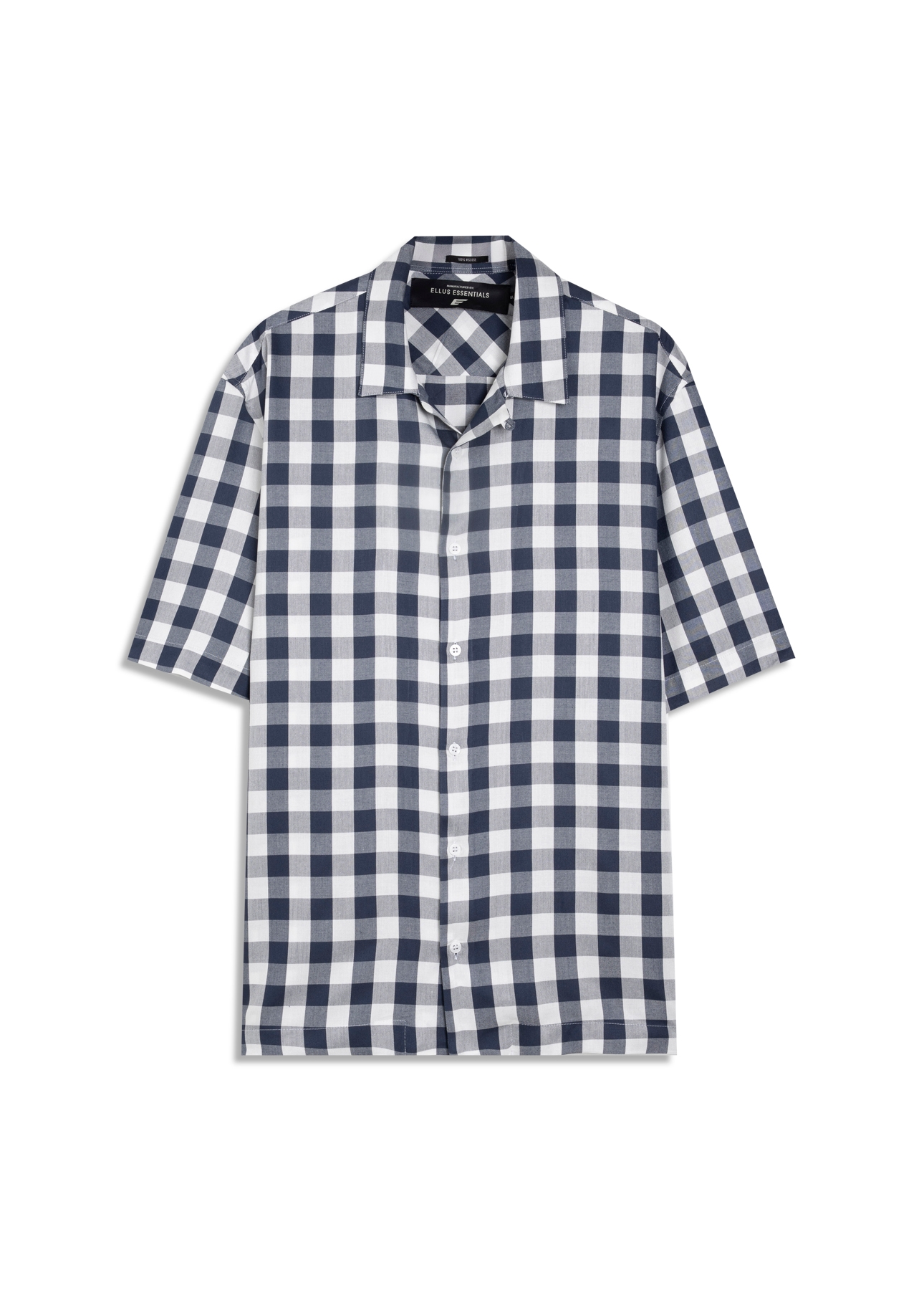 Camisa Visco Irving Vintage Hawai Dark Navy