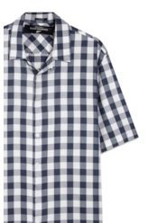 Camisa Visco Irving Vintage Hawai Dark Navy
