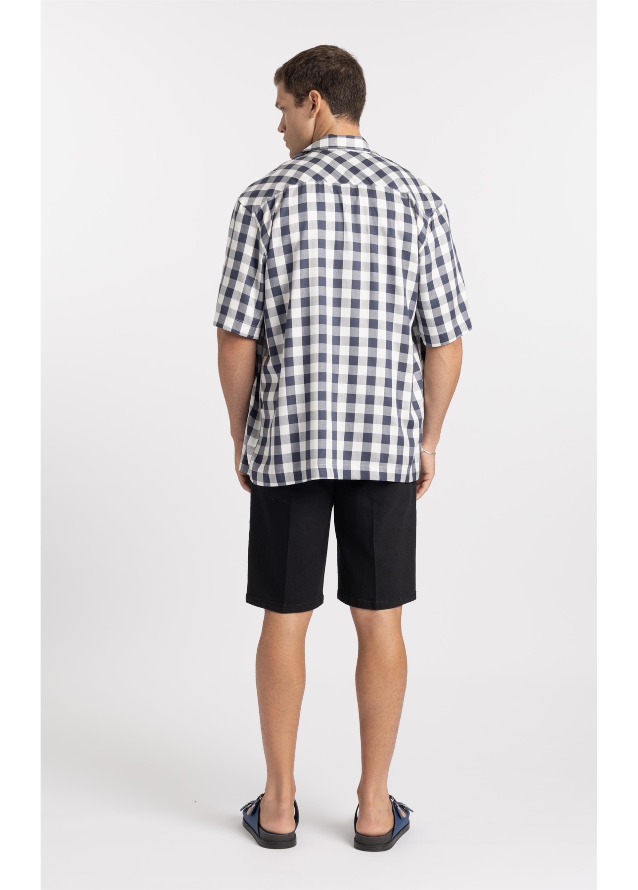 Camisa Visco Irving Vintage Hawai Dark Navy